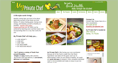 Desktop Screenshot of my-privatechef.com
